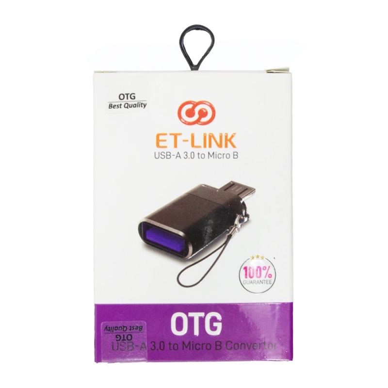 تبدیل OTG کانکتور Micro USB با 1 سال گارانتی مارک ET-LINK
